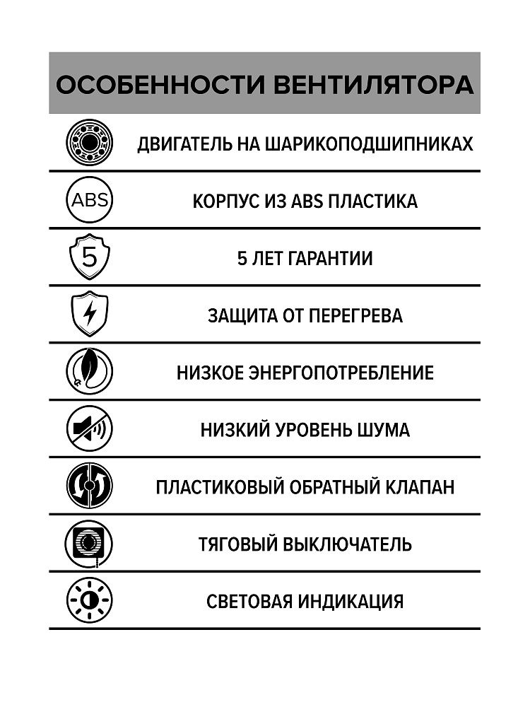 Купить бытовой вентилятор slim 4c по доступной цене в Новосибирске